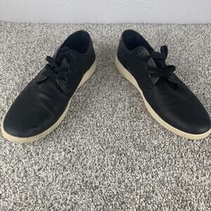 Steve Madden Flyerz Shoes Mens Size 13 Black Perforated Low Top Lace Up flye01m1